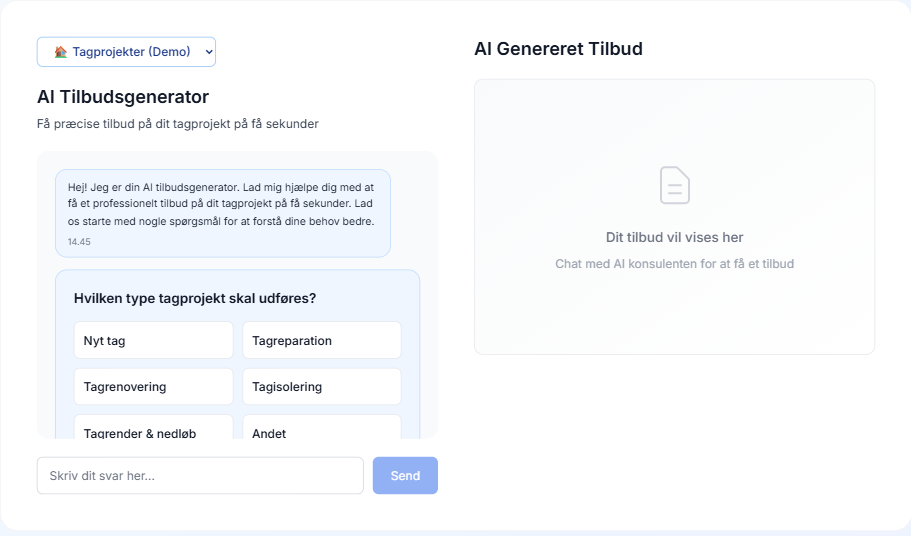 Plan A Projects AI-løsning